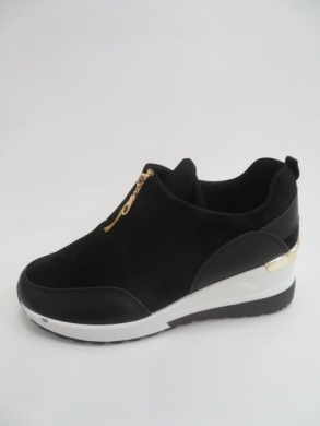 Buty sportowe damskie na koturnie (36-41) XN-118 BLACK