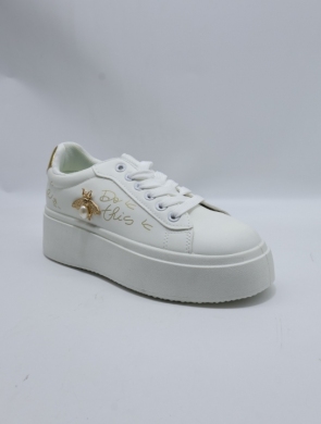 Buty sportowe damskie na płaskim (36-41) NN602 GOLD