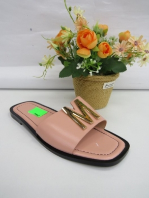 Klapki damskie na płaskim (36-41) 5007 PINK