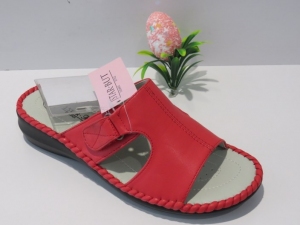 Klapki damskie na koturnie (36-41) SL2201-8 RED