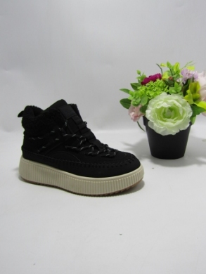Buty sportowe damskie ocieplane (36-41) 24010 BLACK