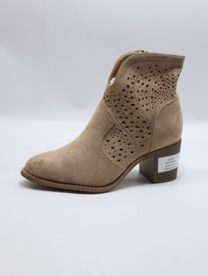 Botki damskie na obcasie (36-41) H250 KHAKI