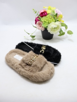 Kapcie damskie ocieplane (36-41) 630 MIX